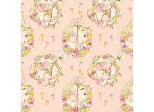 Bio Jersey Lillestoff - Spring Adventures Maus rosa